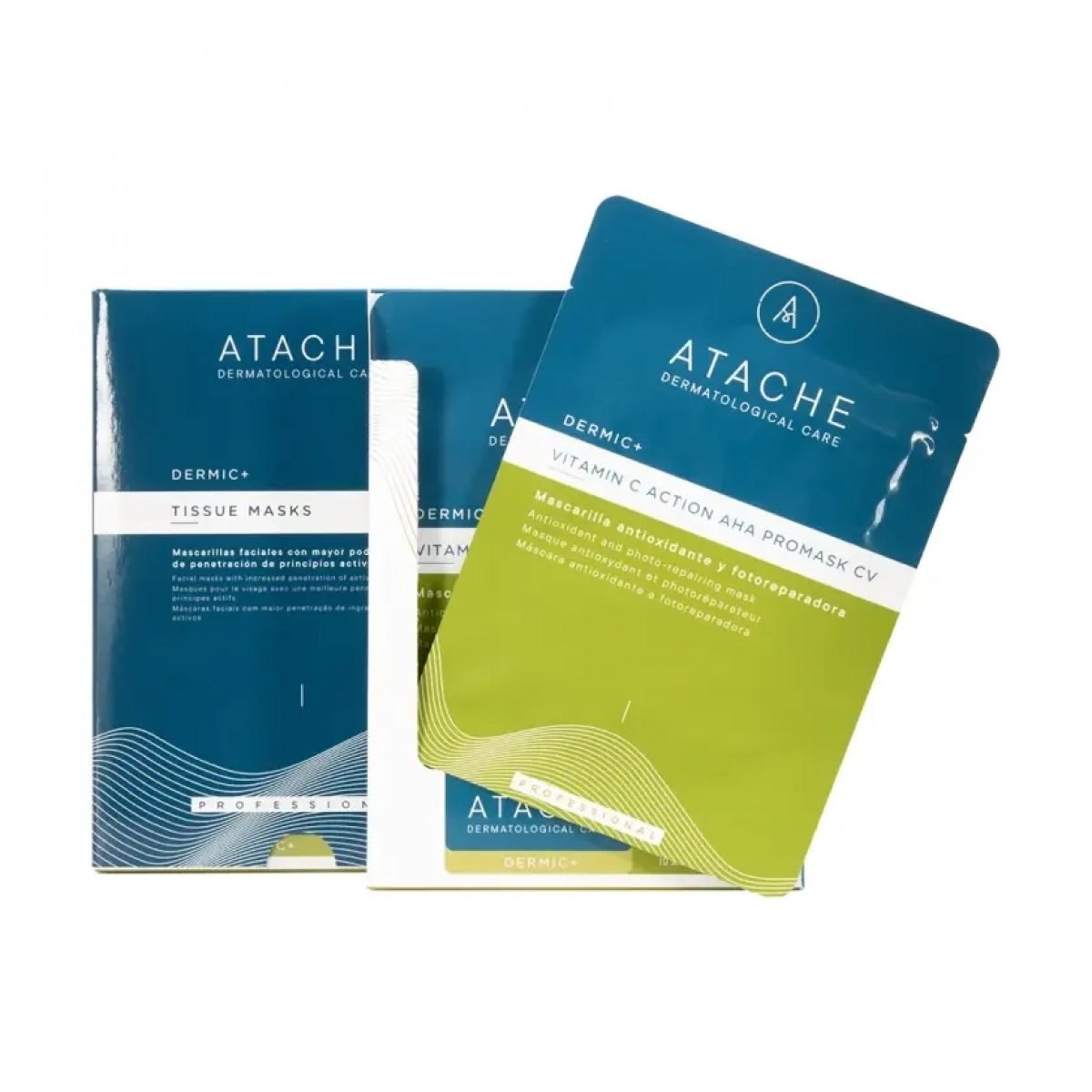 Антиоксидантна маска з вітаміном С Vitamin c action aha promask cv