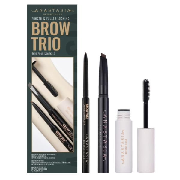 Набір для брів Frozen & fuller looking brow trio Dark brown