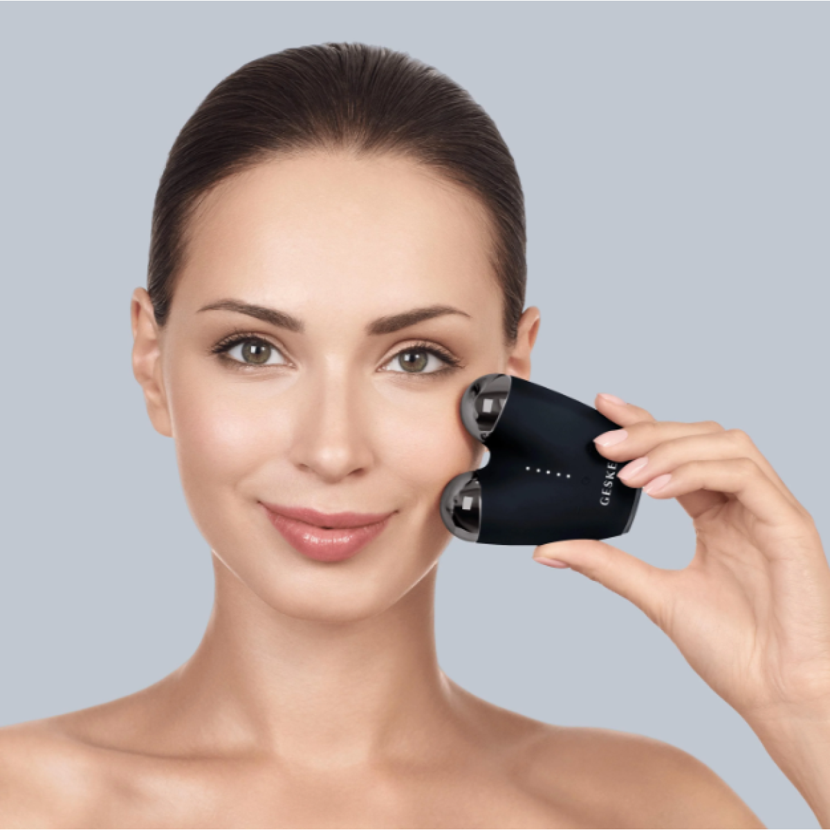 Мікрострумовий підтягувач обличчя Microcurrent Face-Lifter 6 в 1 Black