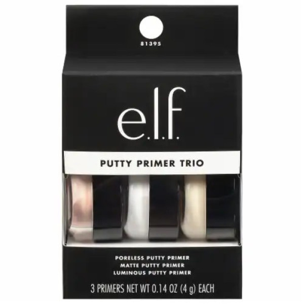 Набір праймерів для макіяжу обличчя Putty primer trio Poreless + matte + luminous