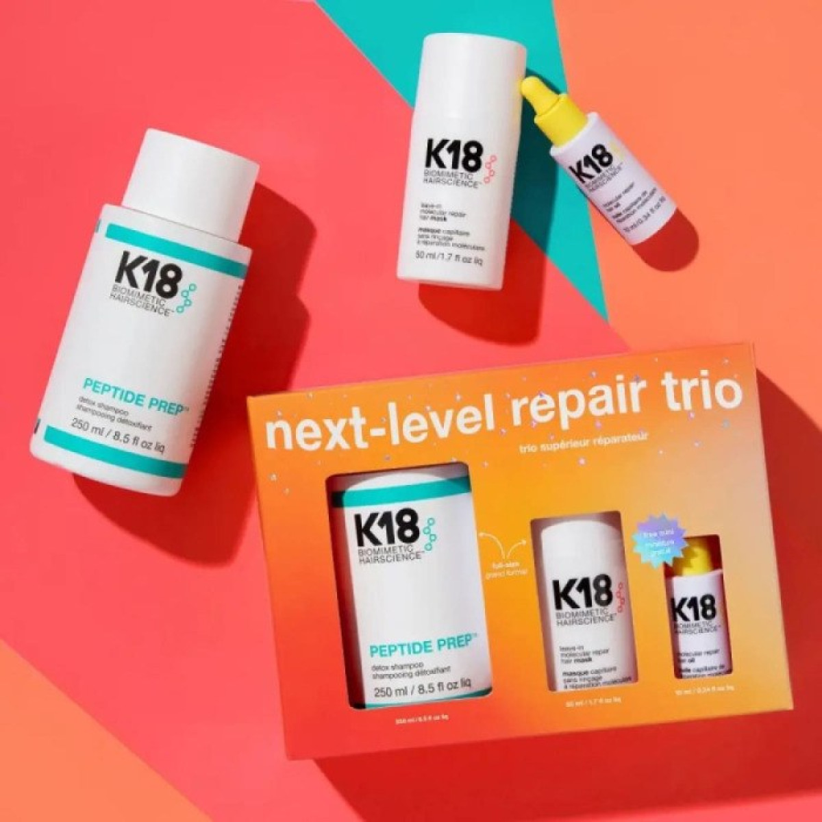 Відновлюючий набір для волосся Set next level repair trio