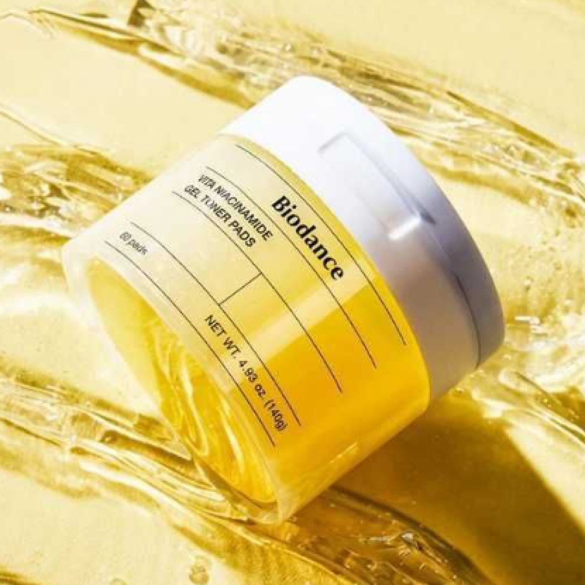 Освітлювальні гелеві тонер-педи з ніацинамідом (60шт) Vita niacinamide gel toner pad