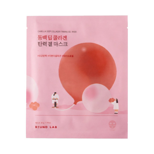 Гідрогелева маска з колагеном Gel mask Camellia deep collagen firming