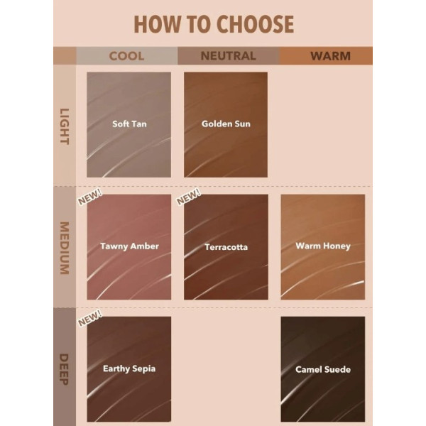 Рідкий бронзер для обличчя Sun beam matte liquid bronzer Golden sun