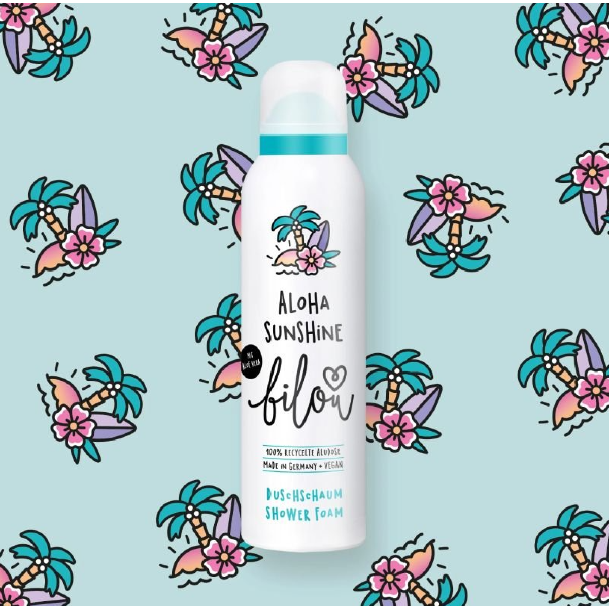 Пінка для душу з солодким тропічним ароматом Shower foam Aloha sunshine