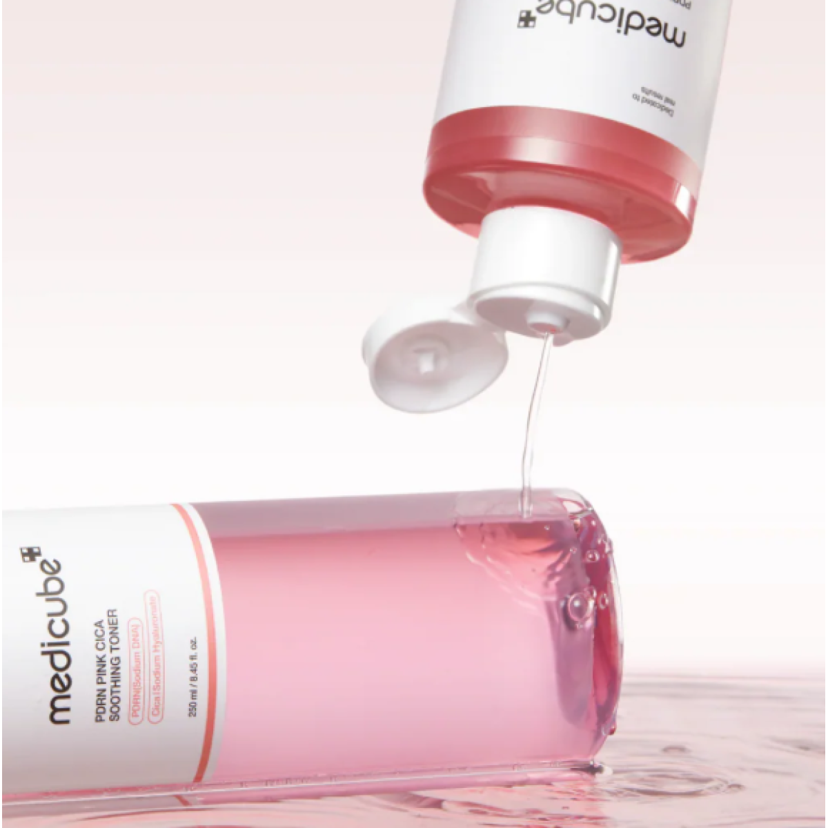 Заспокійливий тонер з полінуклеотидами та центелою PDRN pink cica soothing toner