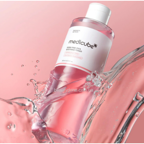 Заспокійливий тонер з полінуклеотидами та центелою PDRN pink cica soothing toner