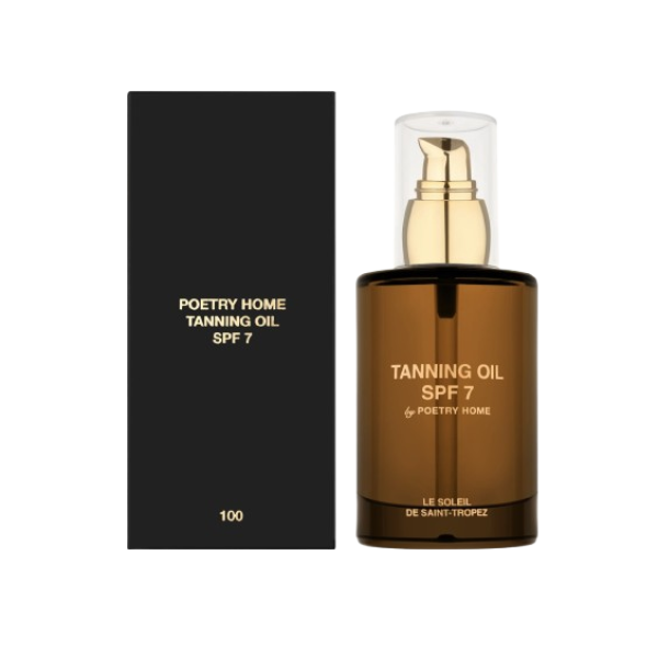 Парфумована масажна олія Tanning oil Le soleil de saint-tropez