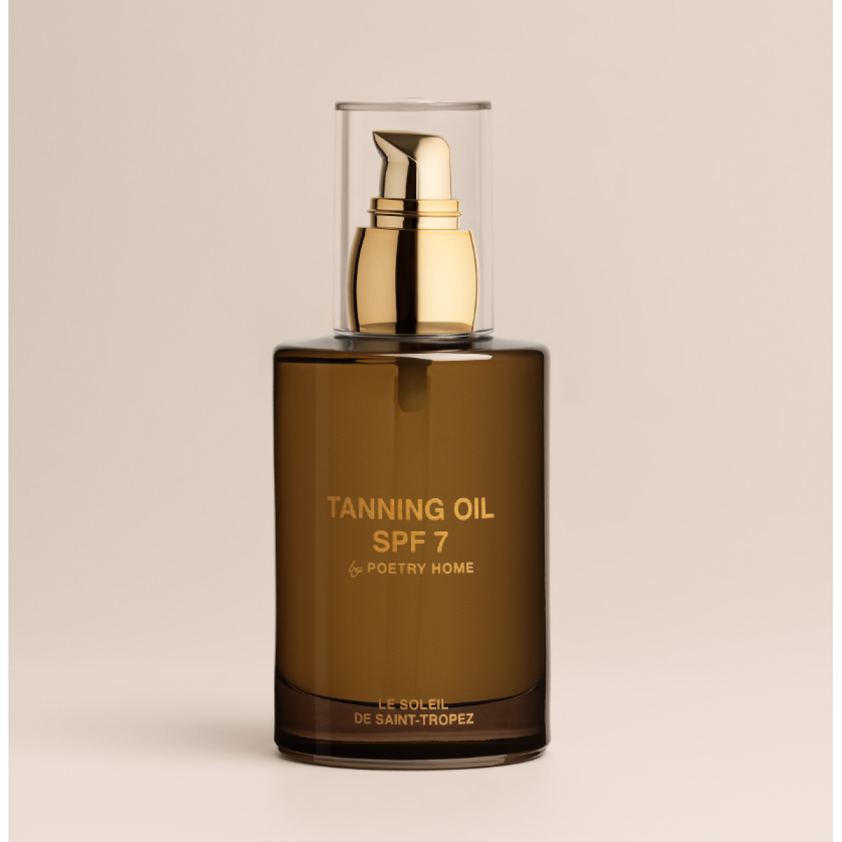 Парфумована масажна олія Tanning oil Le soleil de saint-tropez