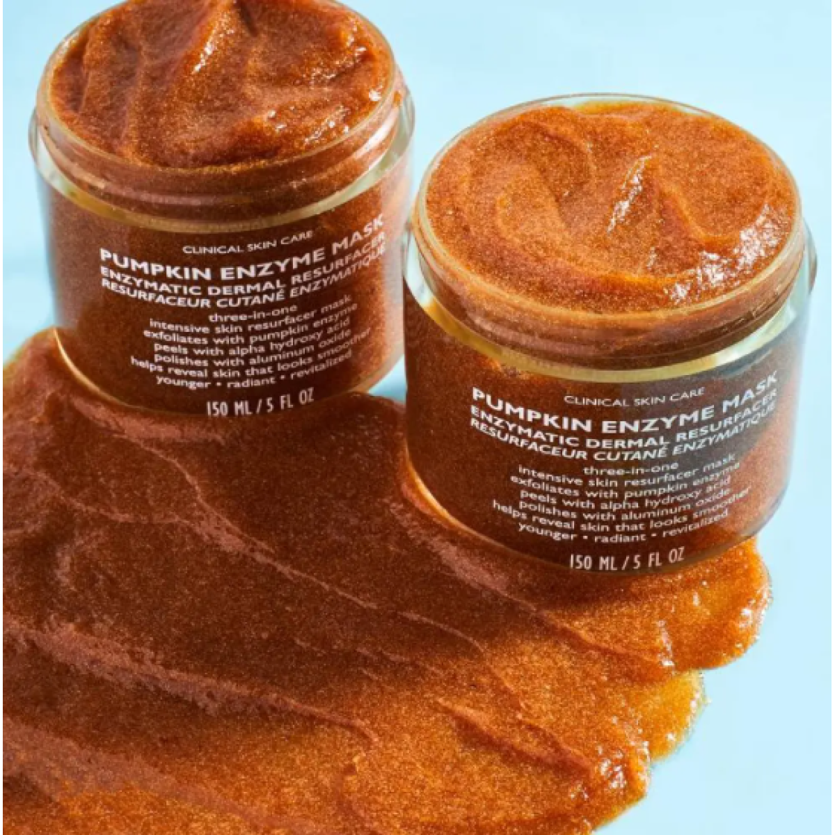 Ензимна маска для обличчя у міні форматі Pumpkin enzyme mask travel size