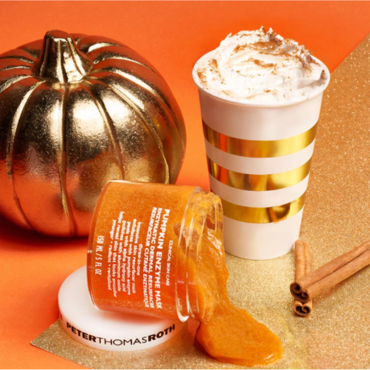 Ензимна маска для обличчя у міні форматі Pumpkin enzyme mask travel size