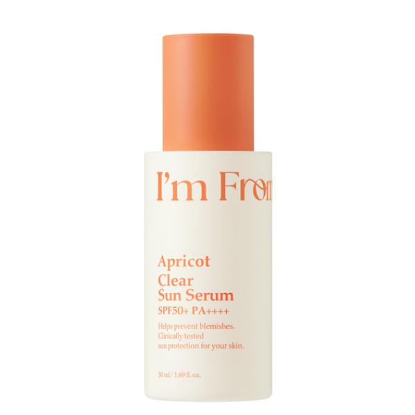 Сонцезахисна сироватка з абрикосом Apricot clear sun serum spf50