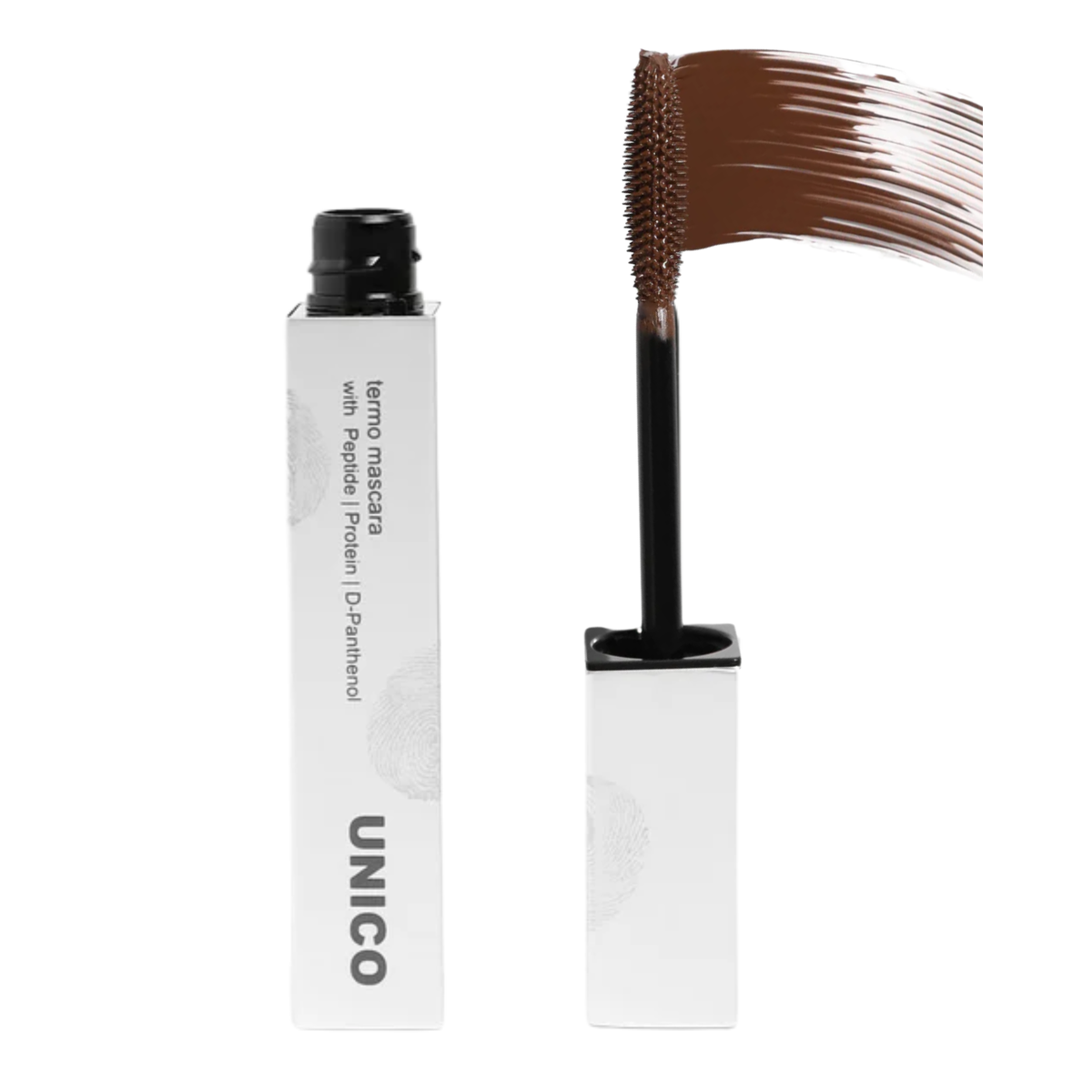 Термотуш з пептидами коричнева Termo mascara with peptides Brown