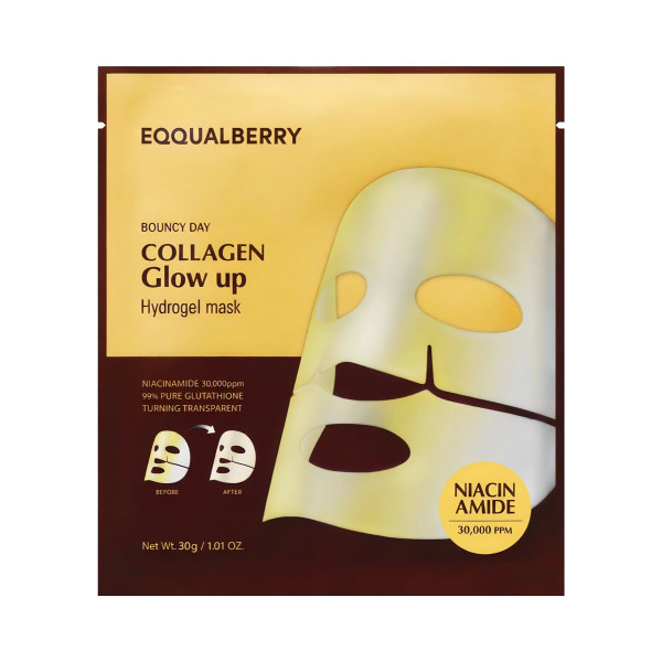Колагенова гідрогелева маска для вирівнення тону та освітлення Hydrogel mask collagen Glow up
