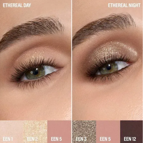Палітра тіней Eyeshadow palette ethereal eyes nature