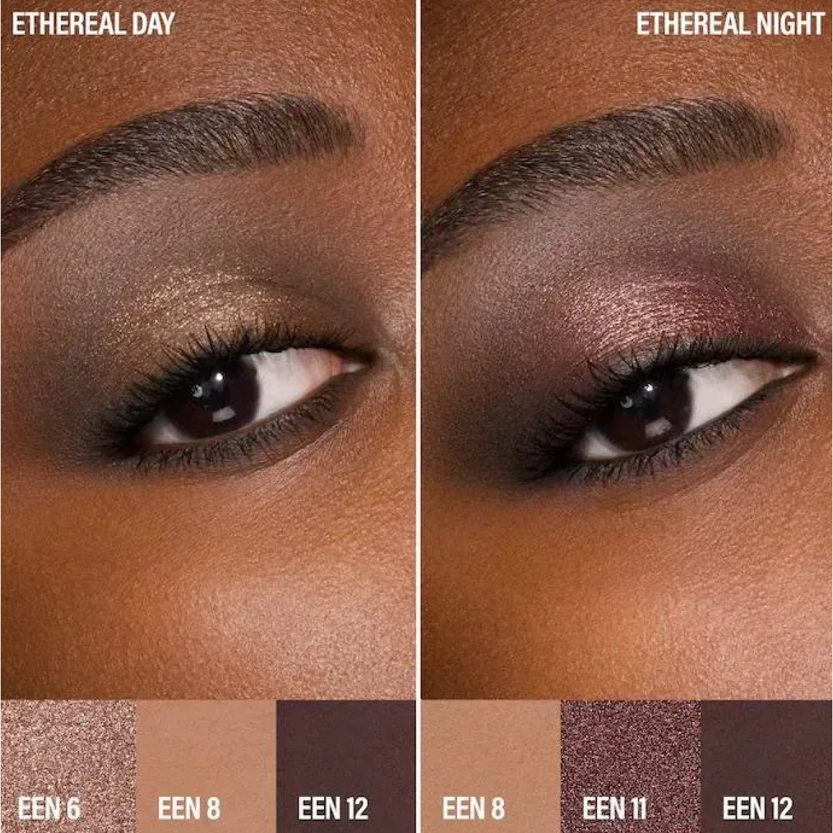 Палітра тіней Eyeshadow palette ethereal eyes nature