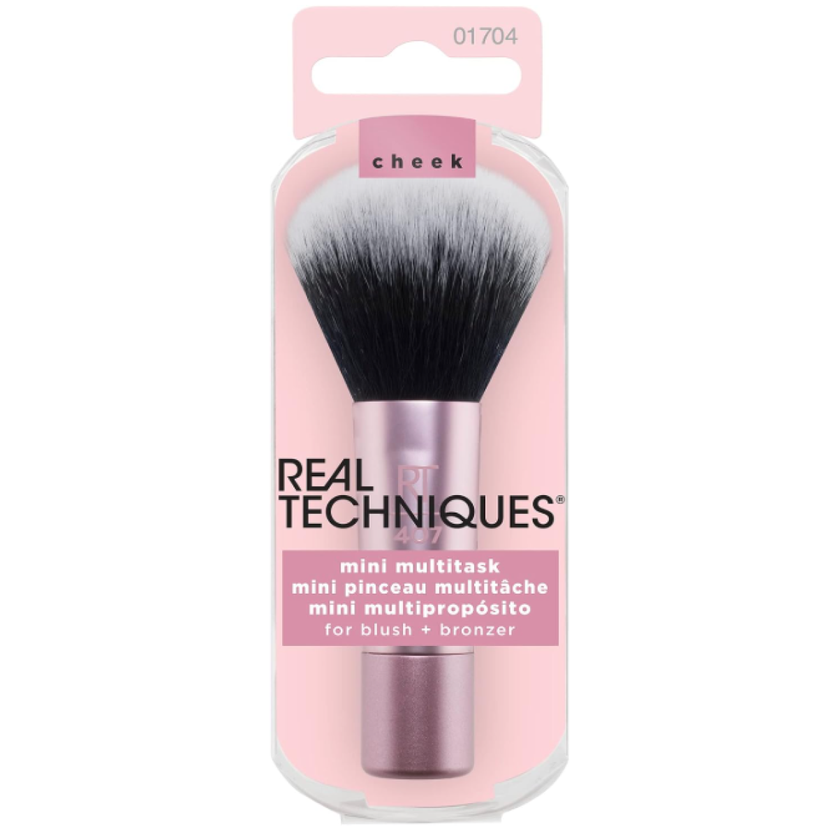 Пензлик для макіяжу універсальний Multitask brush for blush, bronzer or highlighter mini 407
