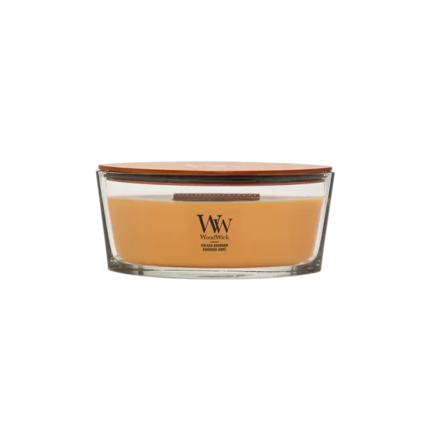 Ароматична свічка з ароматом медового віскі та копченого дерева Ellipse candle Golden bourbon