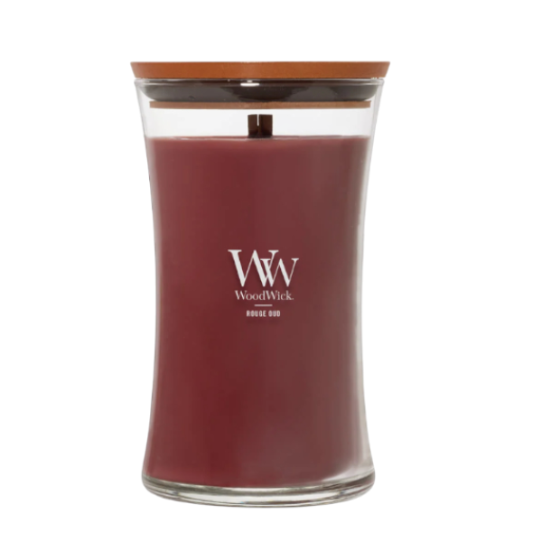 Ароматична свічка з ароматом троянди та спецій Large candle Rouge oud