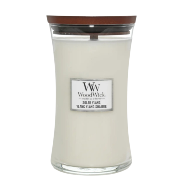 Ароматична свічка з ароматом іланг-ілангу і туберози Large candle Solar ylang