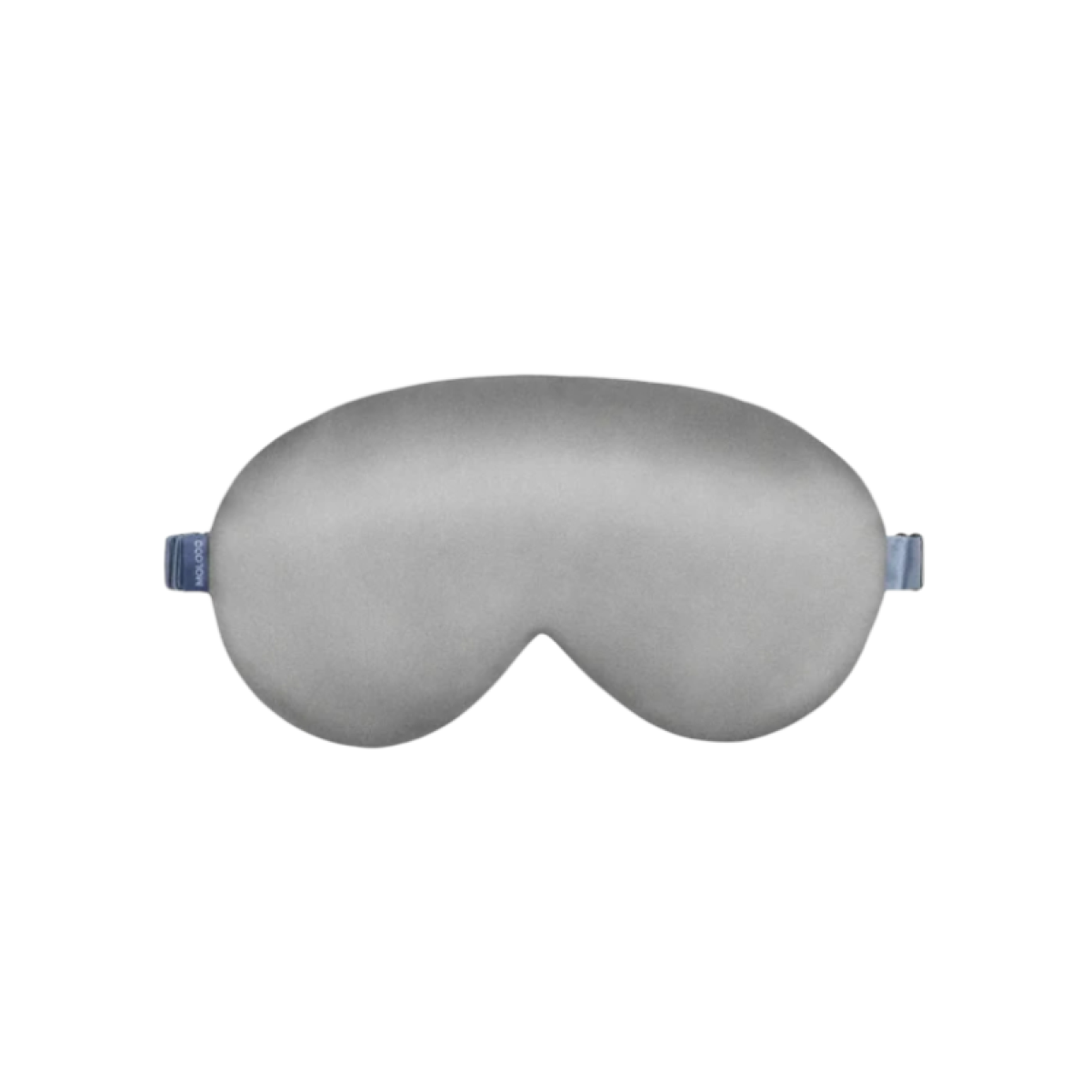 Шовкова маска для сну Silk sleep mask Stone grey