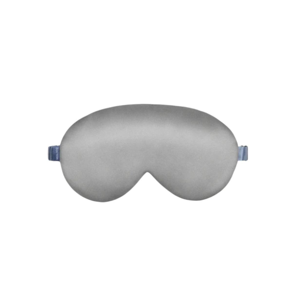 Шовкова маска для сну Silk sleep mask Stone grey