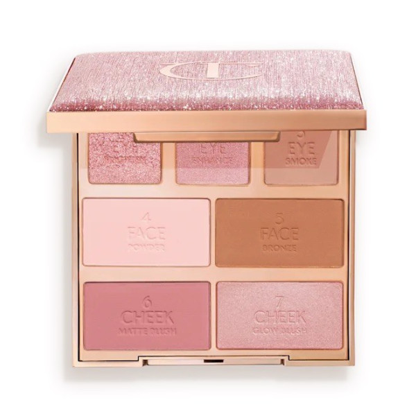 Палітра для обличчя Face palette instant look pretty and glowing beauty