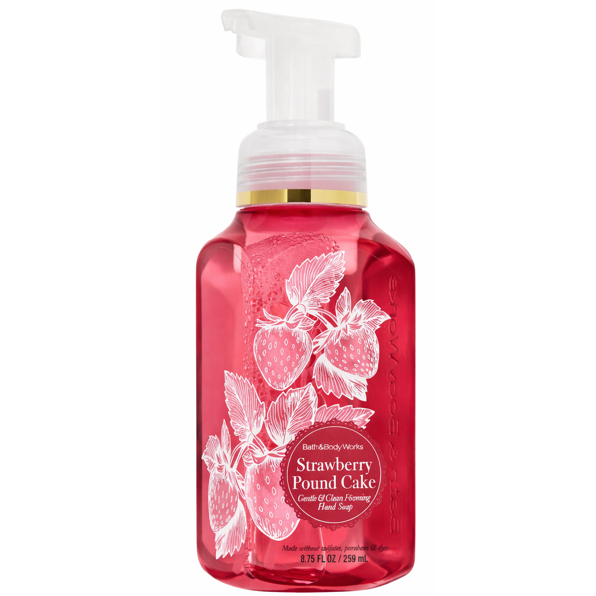 Мило-пінка для рук Gentle & clean foaming hand soap Strawberry pound cake
