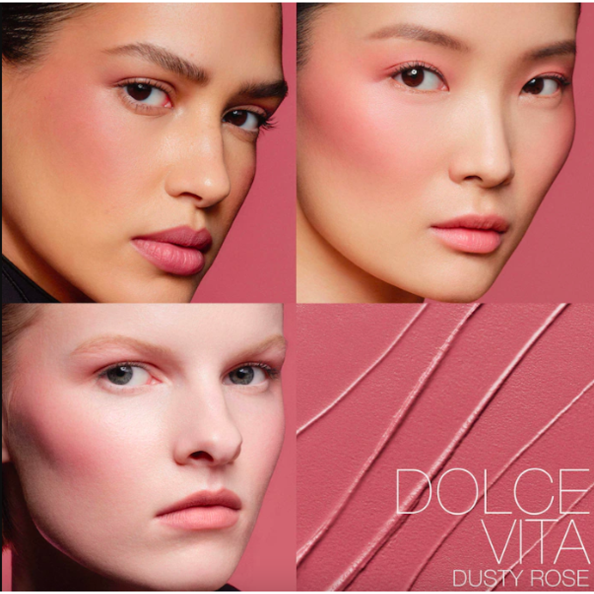 Кремові рум'яна у міні форматі The multiple blush dolce vita