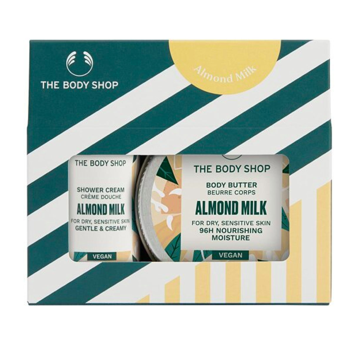 Подарунковий набір  для тіла Mini gift set Almond milk