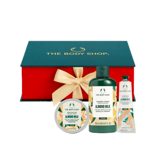 Ексклюзивний подарунковий набір для тіла Gift set box Almond milk