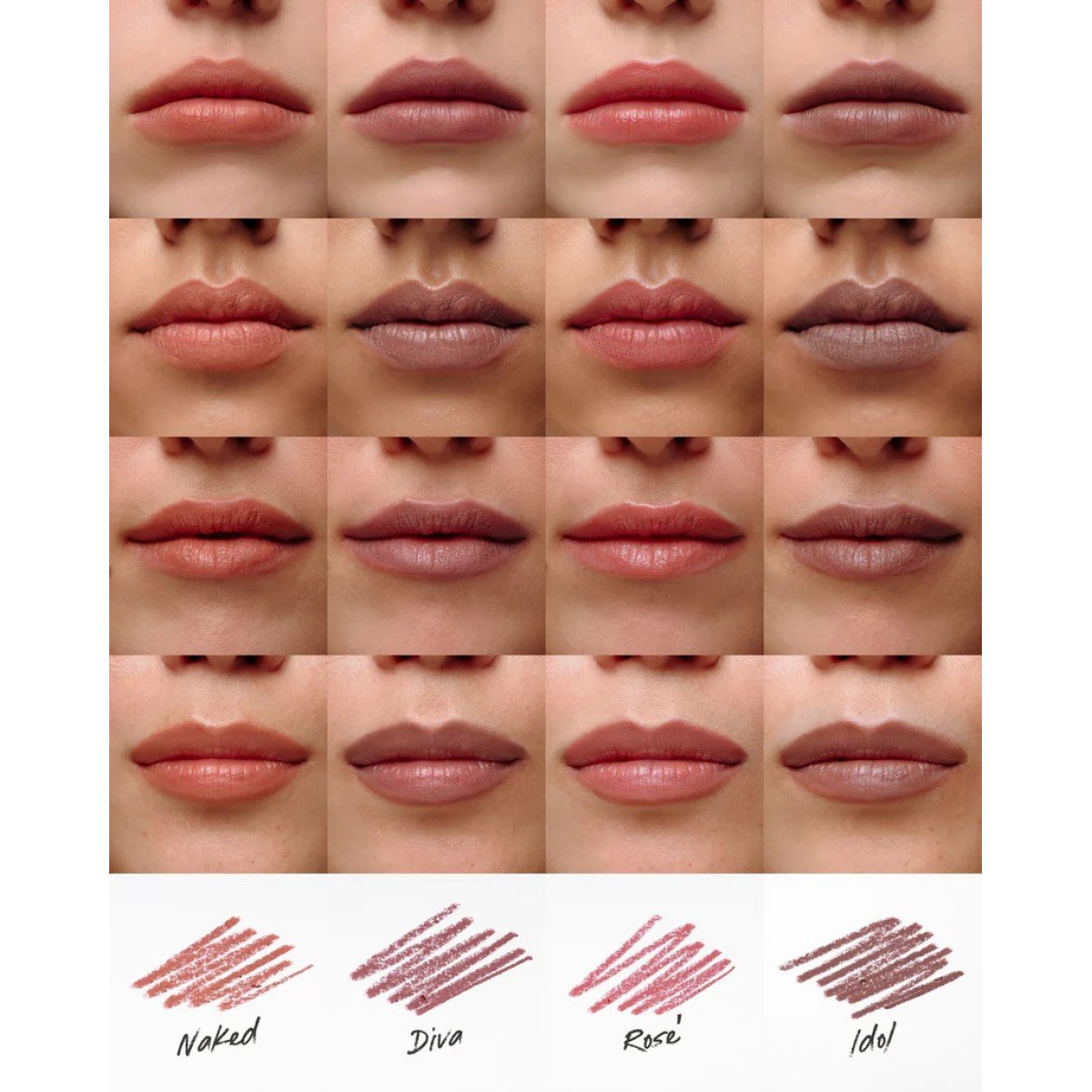 Набір олівців для губ Lip pencil kit
