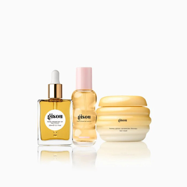 Лімітований набір для волосся On the go honey hair trio set
