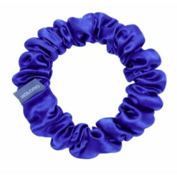 Шовкова резинка середнього розміру Silk scrunchie midi Electric