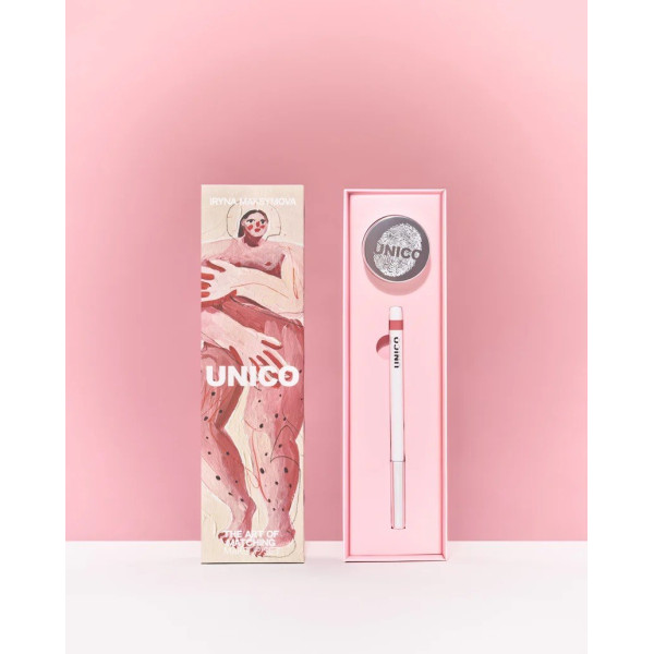 Лімітований набір для макіяжу губ Soft touch duo make up set Icon + Diva