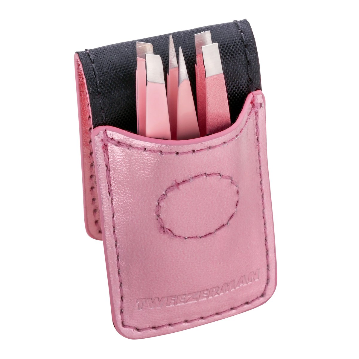 Набір пінцетів для брів у міні форматах Brow slant tweezer set 3pcs Micro mini