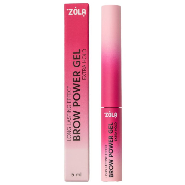 Фіксуючий гель для брів Power brow gel extra hold Clear