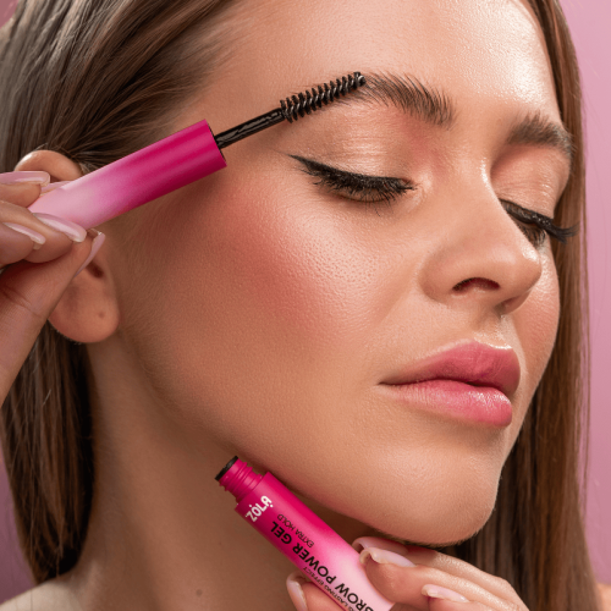 Фіксуючий гель для брів Power brow gel extra hold Clear