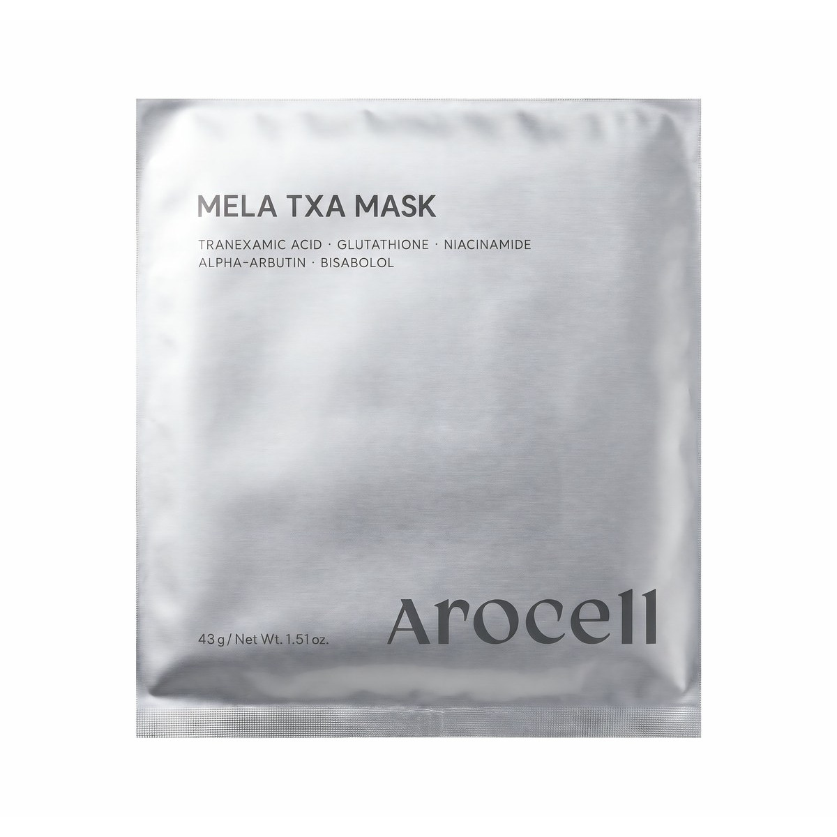 Освітлювальна гідрогелева маска для обличчя Mela TXA mask