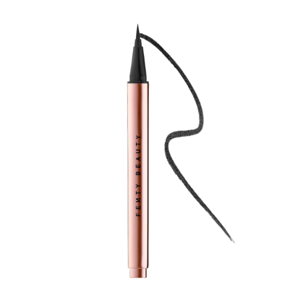 Водостійка підводка для очей Flyliner longwear liquid eyeliner cuz im Black