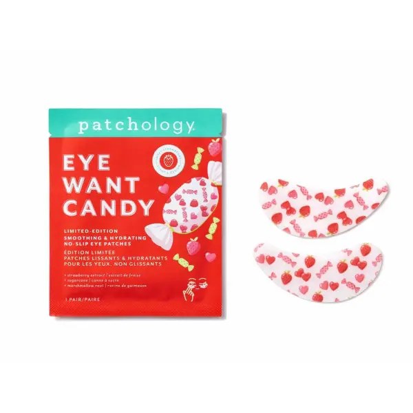 Зволожуючі та розгладжуючі лімітовані патчі (1 пара) Smoothing & hydrating eye patches Eye want Сandy