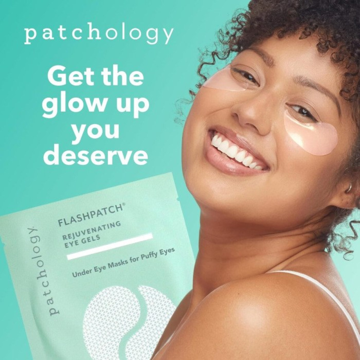 Антивікові патчі миттєвої дії (1 пара) Flashpatch rejuvenating eye gels