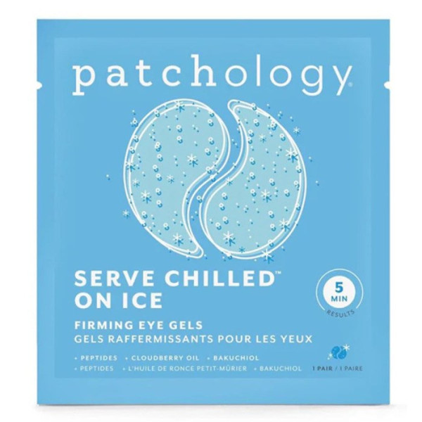 Охолоджуючі та зміцнюючі патчі (1 пара) Serve chilled iced eye gels