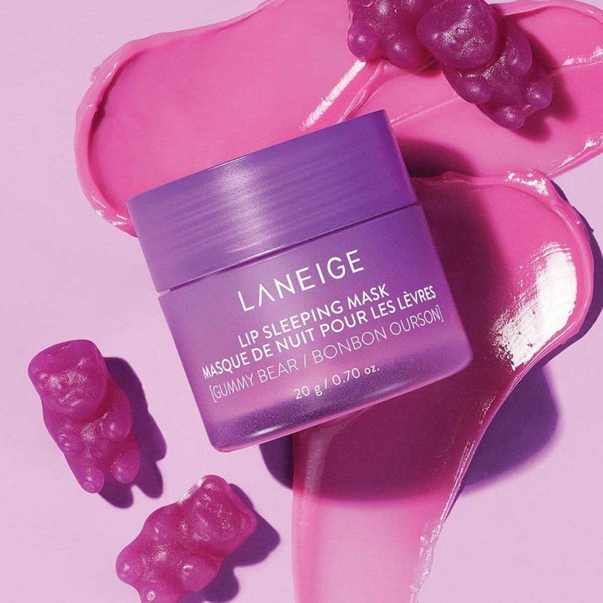 Бальзам маска для губ у міні форматі Sleeping lip mask Gummy bear