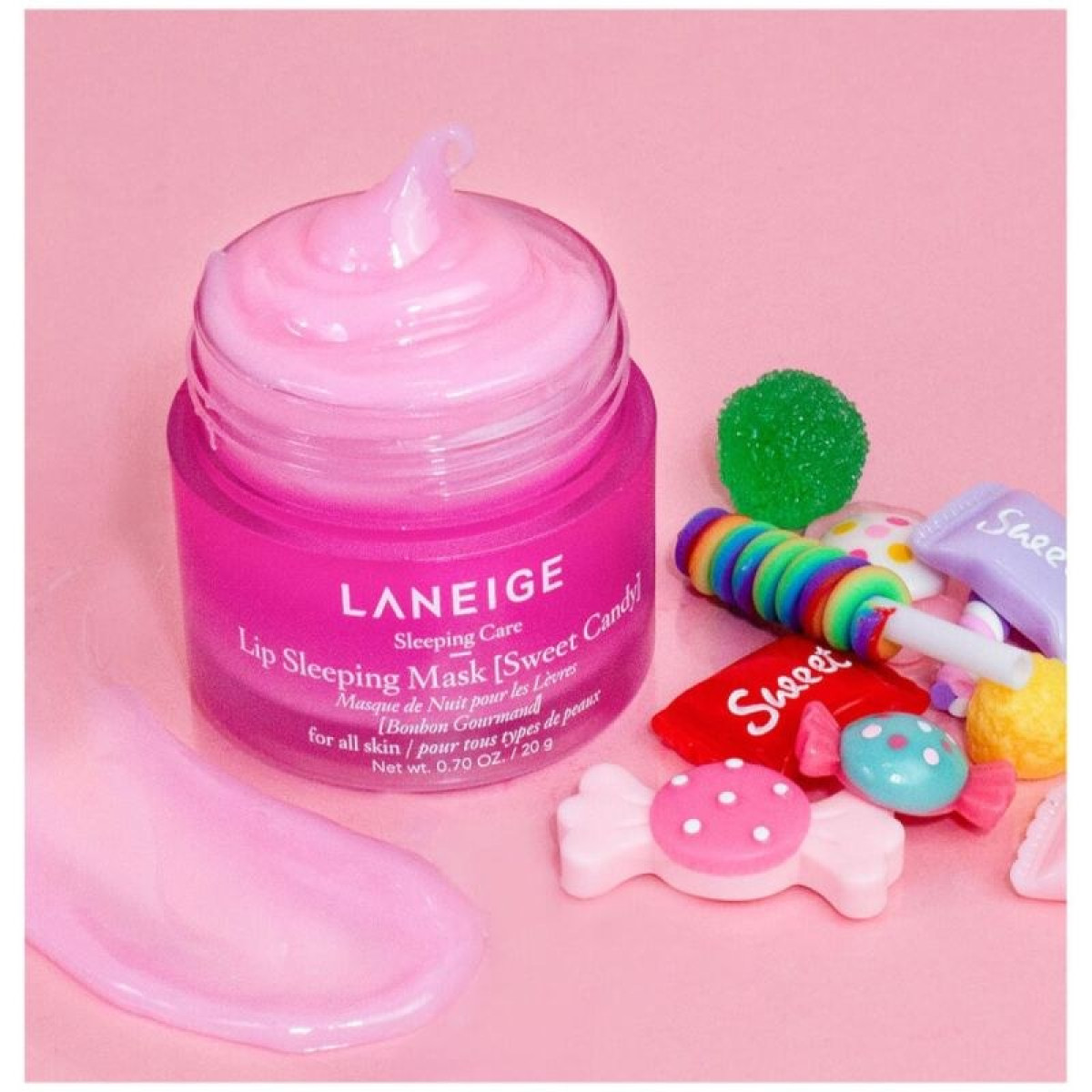 Бальзам маска для губ у міні форматі Sleeping lip mask Sweet candy