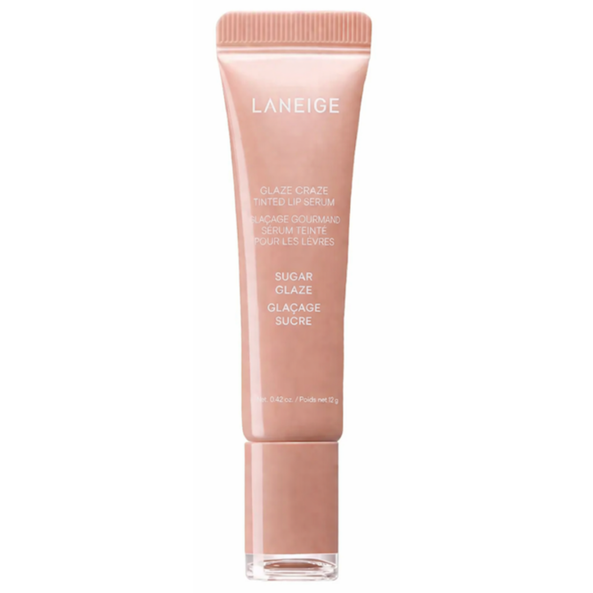 Блиск для губ Glaze tinted polypeptide lip serum Sugar glaze