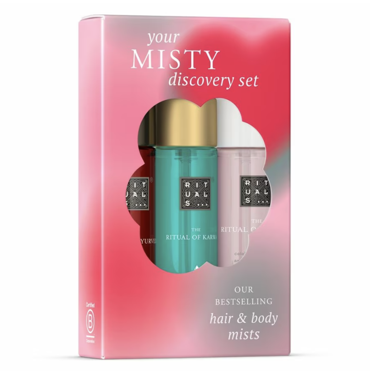 Набір ароматизованих спреїв для тіла у міні форматі Your misty discovery set