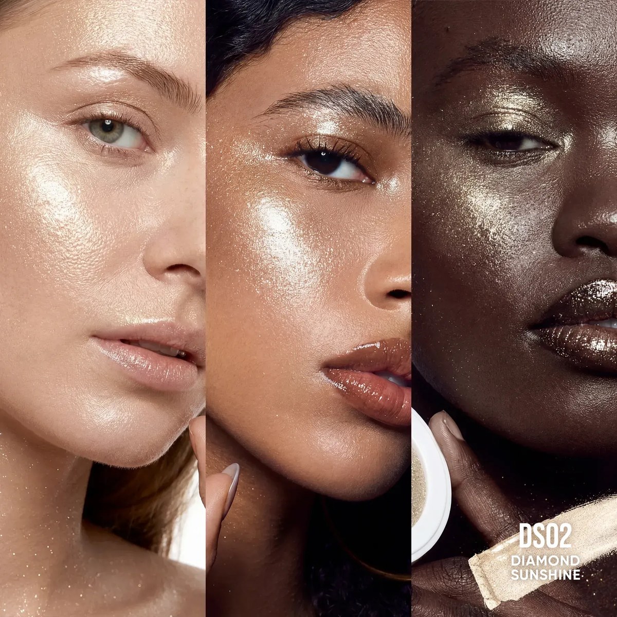 Хайлайтер для обличчя Diamond sunshine highlighter Ds02