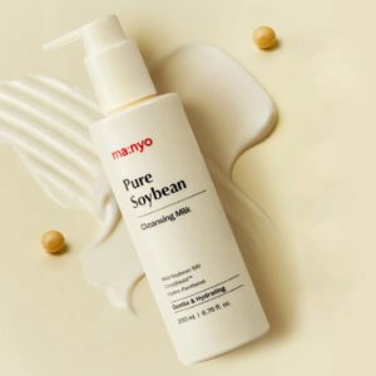Молочко для вмивання із соєю Pure soybean cleansing milk