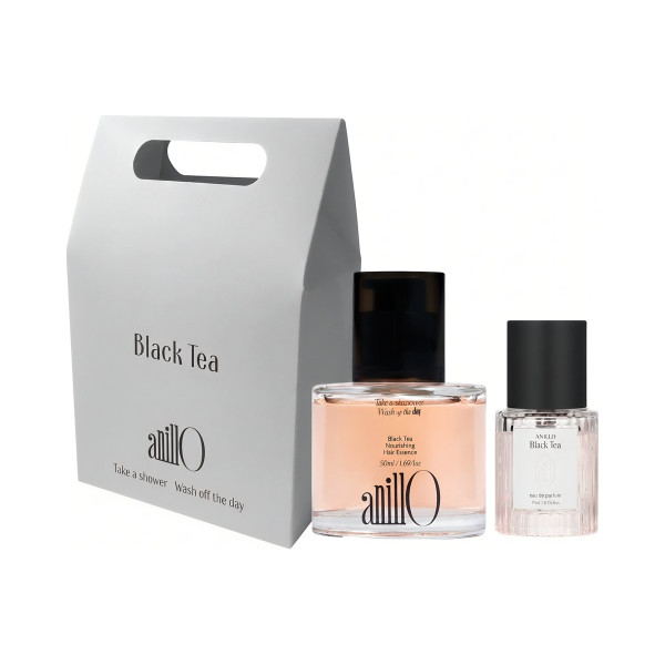 Подарунковий набір з есенції для волосся та парфуму Gift set Black tea